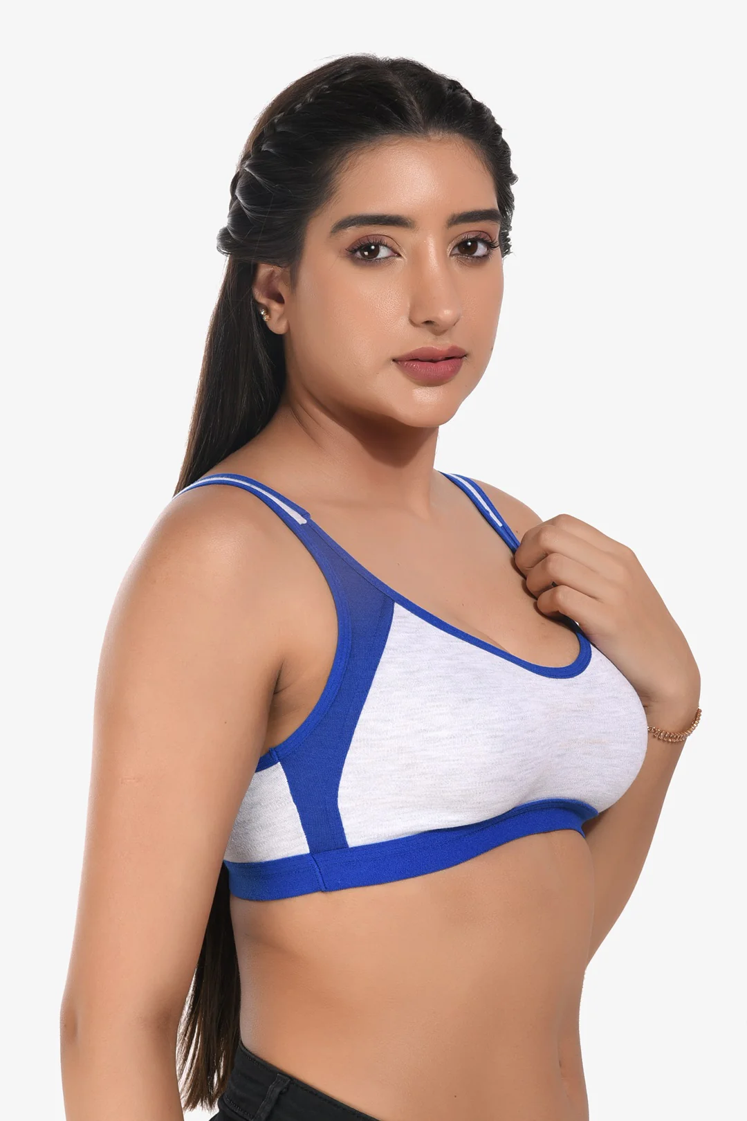 Bruchi Club Women’s Sports Bra – Non-Padded Comfort Fit for Zumba & Active Teens - Image 4