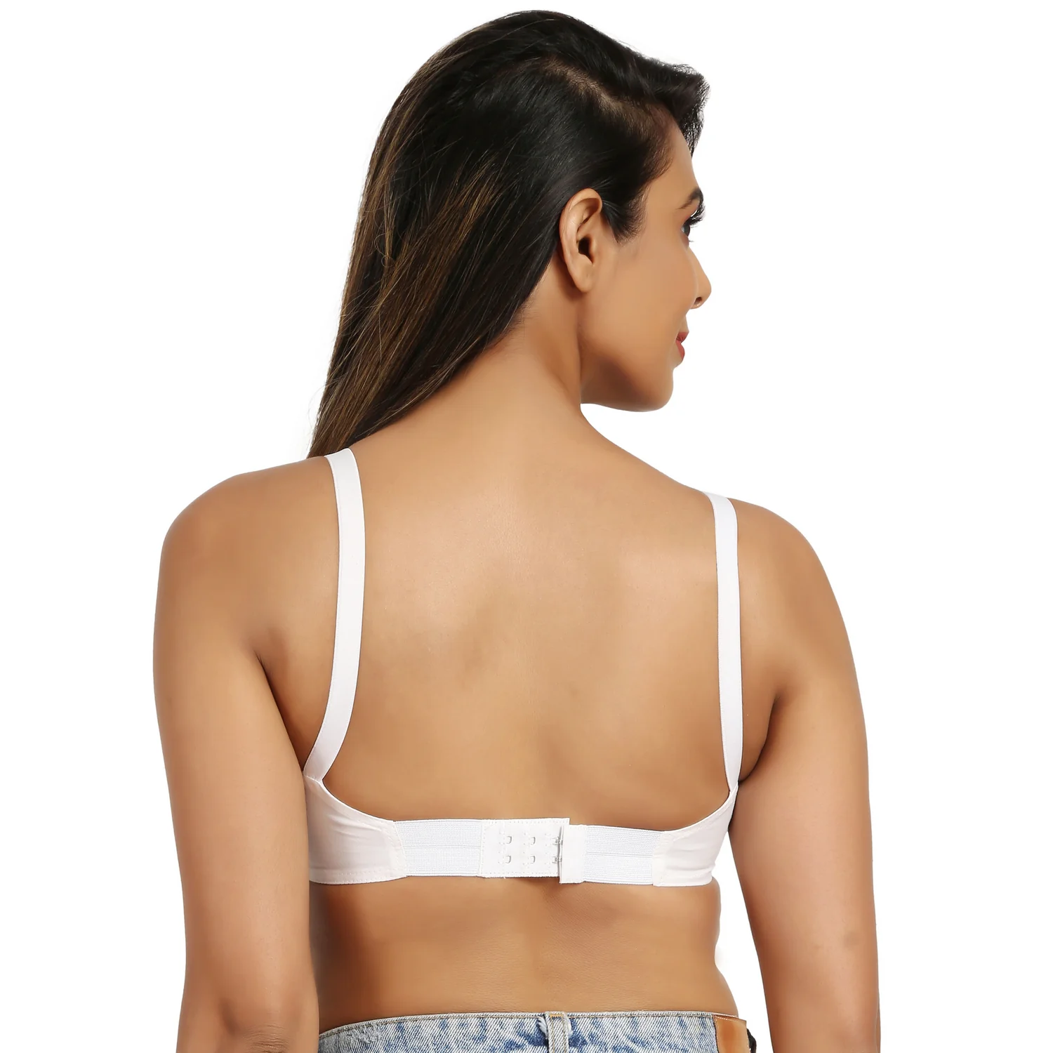 White cotton Bra for women - Image 6