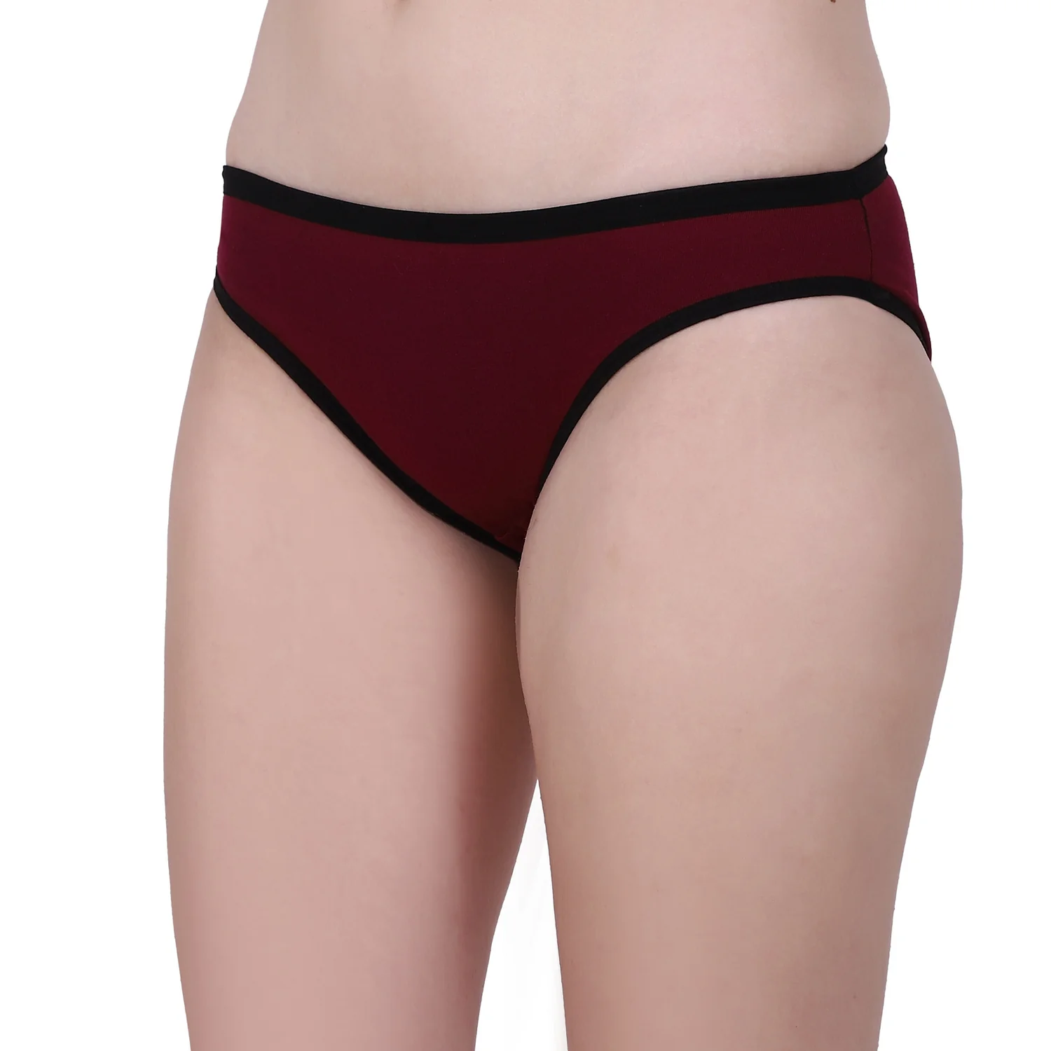Wine Black Panty for women - Image 2