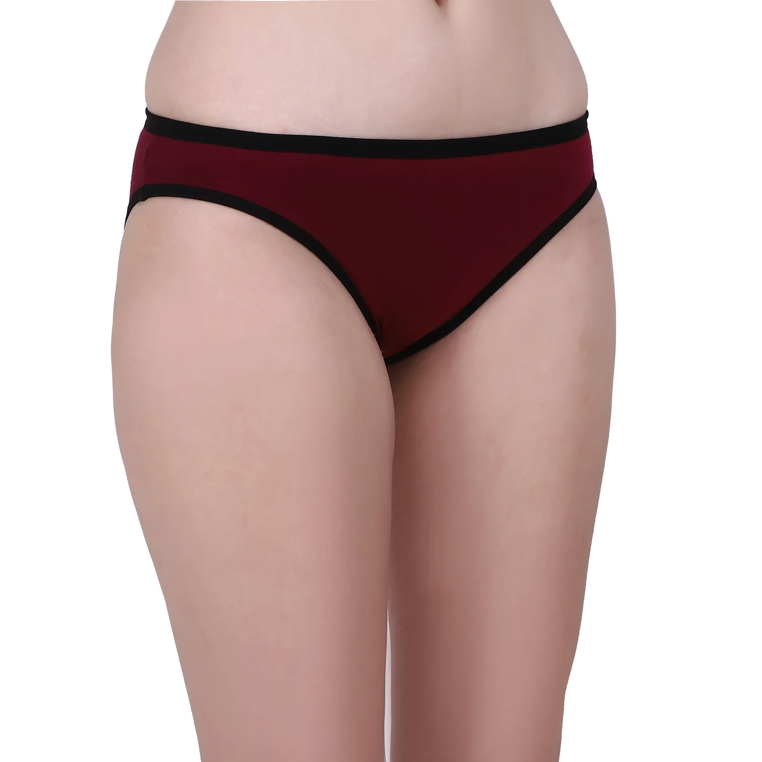 Wine Black Panty for women - Image 4