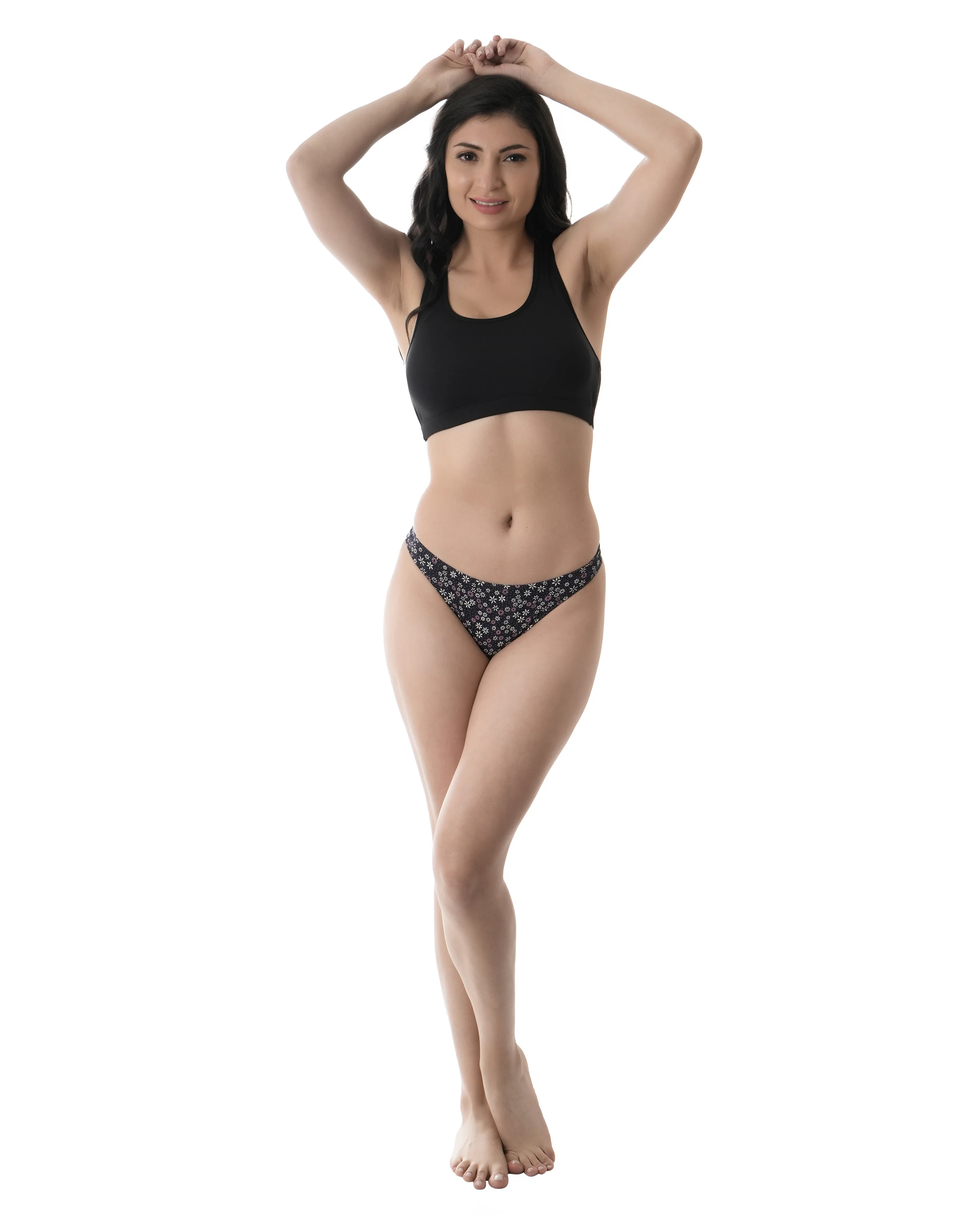 Bruchi Club Women’s Printed Thongs / Brief Panty – Everyday Comfort Fit - Image 7